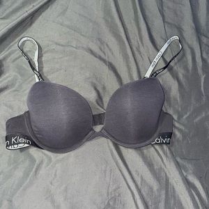 Brand New Gray Tommy Hilfiger Push Up Bra